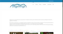 Desktop Screenshot of degeberga.nu