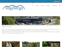 Tablet Screenshot of degeberga.nu